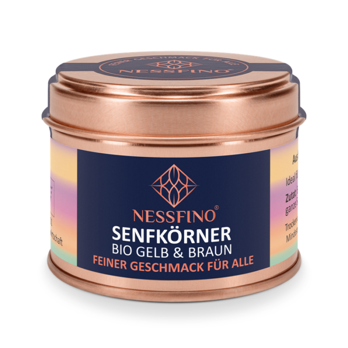 BIO SENFKÖRNER GELB & BRAUN