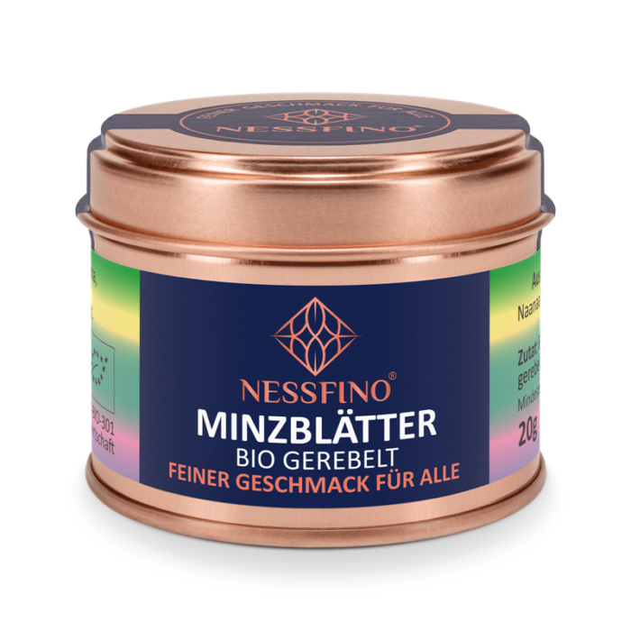 BIO MINZBLÄTTER GEREBELT