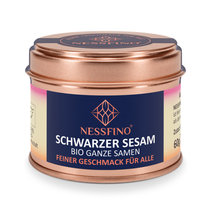 BIO SCHWARZER SESAM GANZ